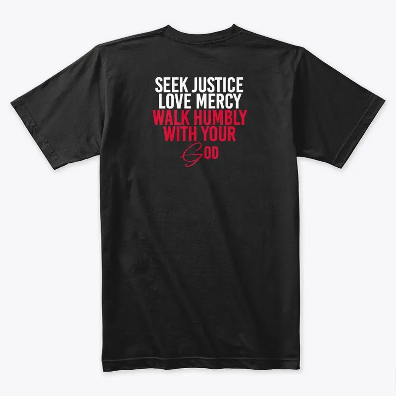 Black Lives Matter Micah 6.8 T-Shirt